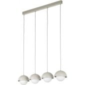 TK Lighting Bono 10213 lampa wisząca 4x8 W beżowa