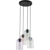 TK Lighting Molly 10301 lampa wisząca 4x15 W czarna