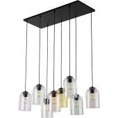 TK Lighting Molly 10303 lampa wisząca powyżej 6x15 W czarna