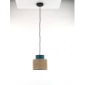 TK Lighting Duo 3257 lampa wisząca 1x15 W czarna