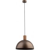 TK Lighting Oslo 4508 lampa wisząca 1x15 W brązowa