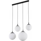 TK Lighting Esme 4790 lampa wisząca 4x15 W czarna