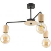 TK Lighting Miriam 4968 lampa podsufitowa 3x15 W czarny