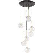 TK Lighting Nilos 5362 lampa wisząca powyżej 6x6 W czarna