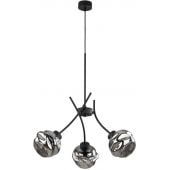 TK Lighting Zulia 5748 lampa wisząca 3x15 W czarna