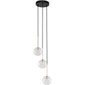 TK Lighting Nilos 5942 lampa wisząca 3x6 W czarna