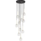 TK Lighting Nilos 5944 lampa wisząca powyżej 6x6 W czarna