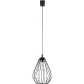 TK Lighting Brylant 6763 lampa wisząca 1x15 W czarna