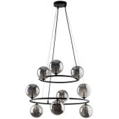 TK Lighting Anabelle 6845 lampa wisząca powyżej 6x6 W czarna