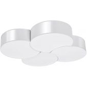 Sollux Lighting Circle SL1053 lampa podsufitowa powyżej 6x60 W biały