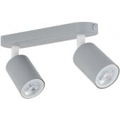 TK Lighting Livia 10241 lampa podsufitowa 2x10 W szara