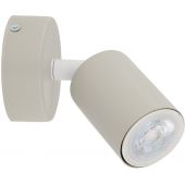 TK Lighting Livia 10222 kinkiet 1x10 W beżowy