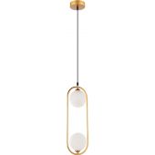 Viokef Fancy 4208701 lampa wisząca 2x25 W złota