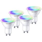 Yeelight Smart LED Bulb YLDP004A4pcs inteligentna żarówka led 4x5 W 6500 K gu10