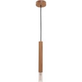 Zuma Line Madera 8620103 lampa wisząca 1x28 W brązowa