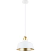 Zuma Line Mensa A8063BK lampa wisząca 1x40 W biała