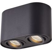 Zuma Line Rondoc ACGU10191N lampa podsufitowa 1x50 W czarny