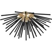 Zuma Line Urchin C049106BF7BC lampa podsufitowa 6x42 W czarna