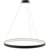 Zuma Line Circle LA07221BK lampa wisząca 1x70 W czarna