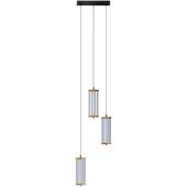 Zuma Line Cally MD31473A3GT lampa wisząca 3x8 W przezroczysta-złota