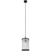 Zuma Line Sergio P052801FP7AC lampa wisząca 1x60 W czarna