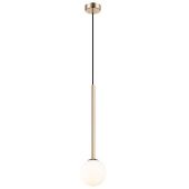 Zuma Line Arcturus P057401FF7AA lampa wisząca 1x4 W biała-złota