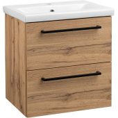 Astor Aster AMATU5020N umywalka z szafką 51 cm dąb