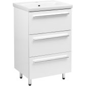 Astor Bryza AMBZU50027 umywalka z szafką 51 cm białą