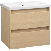 Astor Aria AMOTI602MW umywalka z szafką 61 cm dąb