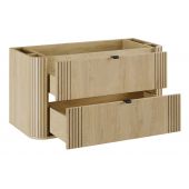 Comad Ovalia Cremona OVALIACREMONA82100462S szafka 100x45.8x53 cm podumywalkowa wisząca dąb