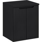 Comad Nova Black SETNOBBBLACK50CMD szafka z blatem 50x40x57 cm podumywalkowa wisząca czarna