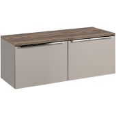 Comad Santa Fe Taupe SETSFTB120CM szafka z blatem 120x46x46 cm podumywalkowa wisząca szara