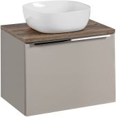 Comad Santa Fe Taupe SETSFTB60CMUN6252 szafka z blatem 60x46x46 cm podumywalkowa wisząca szara