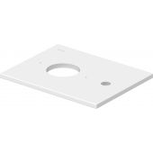 Duravit Sivida 2670053200 panel konsoli 41x33 cm biały