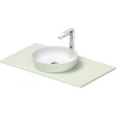 Duravit Sivida 268013FH00 umywalka z konsolą 88 cm zieloną