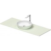 Duravit Sivida 268015FH00 umywalka z konsolą 128 cm zieloną