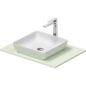 Duravit Sivida 268017FH00 umywalka z konsolą 68 cm zieloną