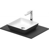 Duravit Sivida 268017FI00 umywalka z konsolą 68 cm szarą