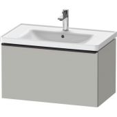 Duravit D-Neo DE4255010070000  szafka 78.4x45.2x44 cm podumywalkowa wisząca szara