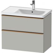 Duravit D-Neo DE4358004070000 szafka 78.4x45.2x62.5 cm podumywalkowa wisząca szara