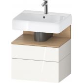 Duravit Qatego QA4393030220010 szafka 59x47x59 cm podumywalkowa wisząca biały