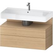 Duravit Qatego QA4395030300010 szafka 99x47x59 cm podumywalkowa stojąca dąb