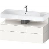 Duravit Qatego QA4396022220010 szafka 119x47x59 cm podumywalkowa wisząca biały