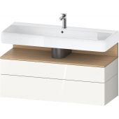 Duravit Qatego QA4396030220010 szafka 119x47x59 cm podumywalkowa wisząca biały