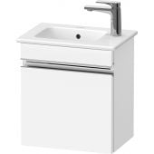 Duravit Sivida SV4642L10180000 szafka 40x28.7x44.3 cm podumywalkowa wisząca biała-chrom