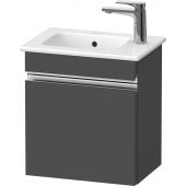 Duravit Sivida SV4642L10490000 szafka 40x28.7x44.3 cm podumywalkowa wisząca grafitowa-chrom