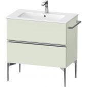 Duravit Sivida SV4644010HH0000 szafka 81x47.7x59.1 cm podumywalkowa wisząca zielona-chrom