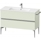 Duravit Sivida SV4646010HH0000 szafka 121x47.7x59.1 cm podumywalkowa wisząca zielona-chrom