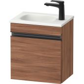 Duravit Sivida SV4649LBD790000 szafka 40x29.5x44 cm podumywalkowa wisząca czarna-orzech