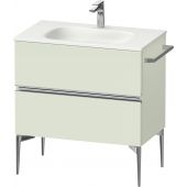 Duravit Sivida SV4651010HH0000 szafka 81x47.7x59.2 cm podumywalkowa wisząca zielona-chrom